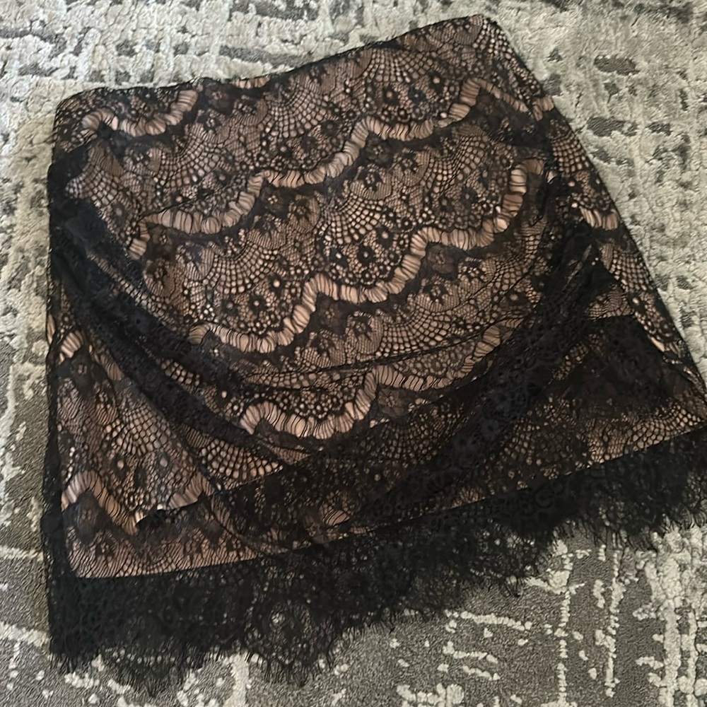 Free People Lace Mini Skirt - 4